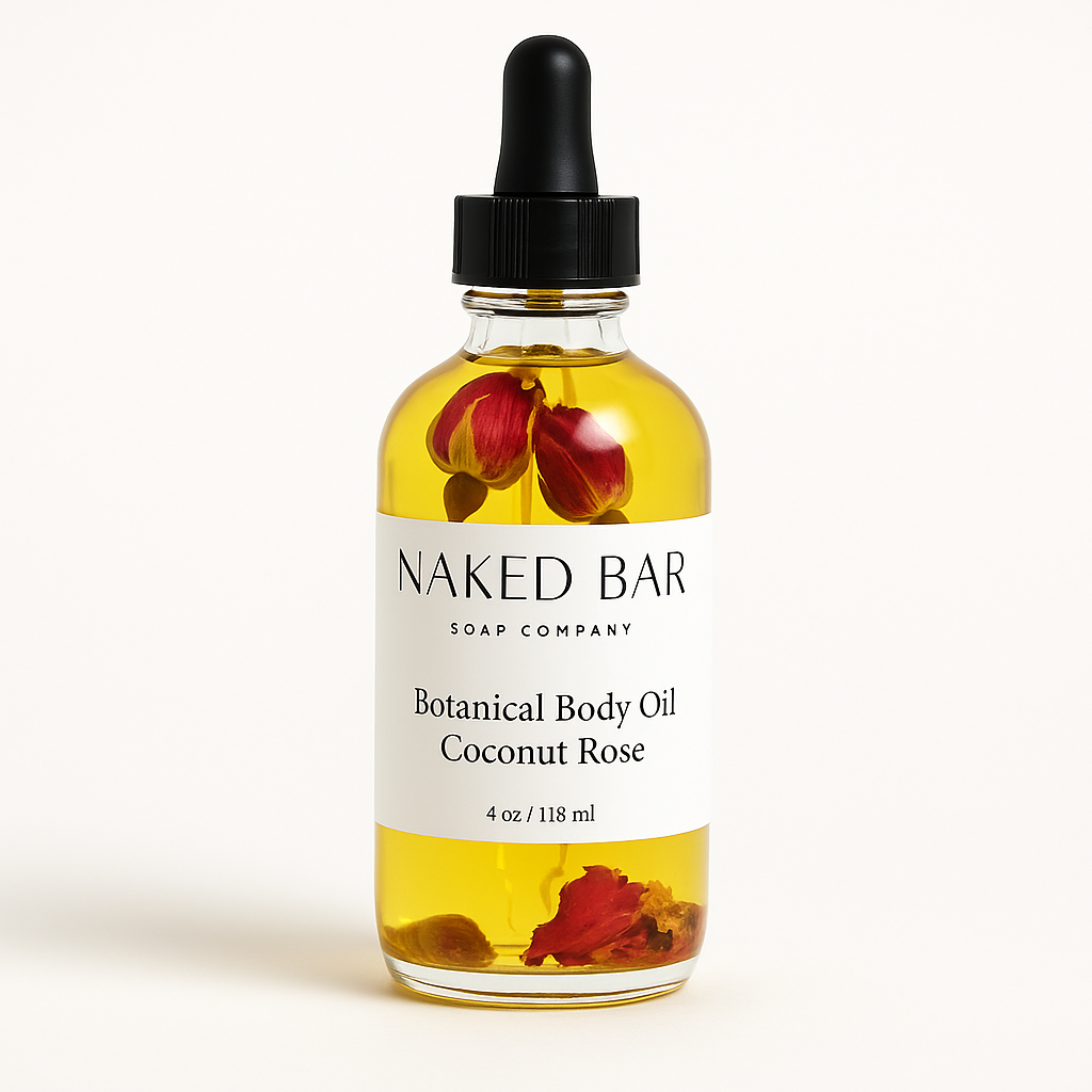 Coconut Rose Body Oil