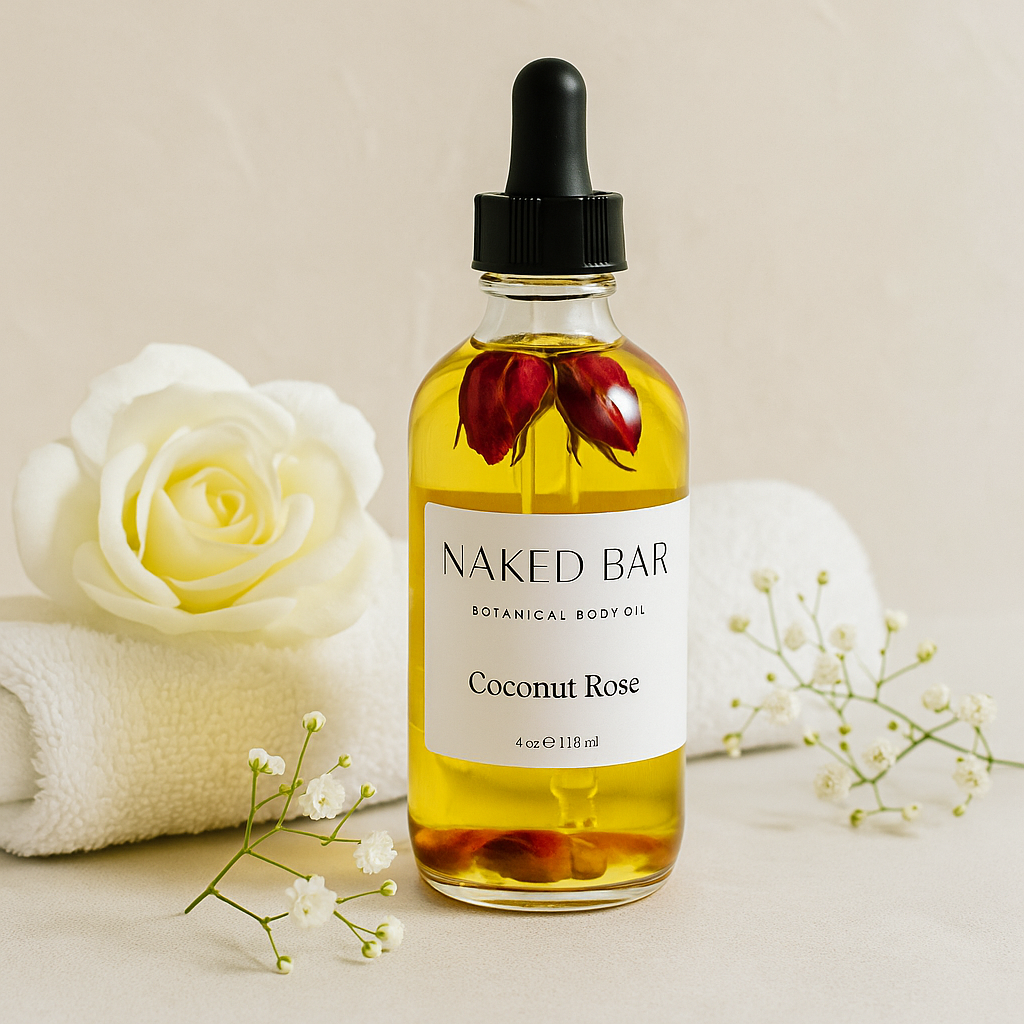 Coconut Rose Body Oil