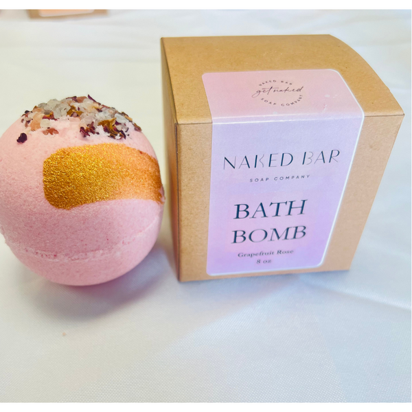 Grapefruit Rose Bath Bomb