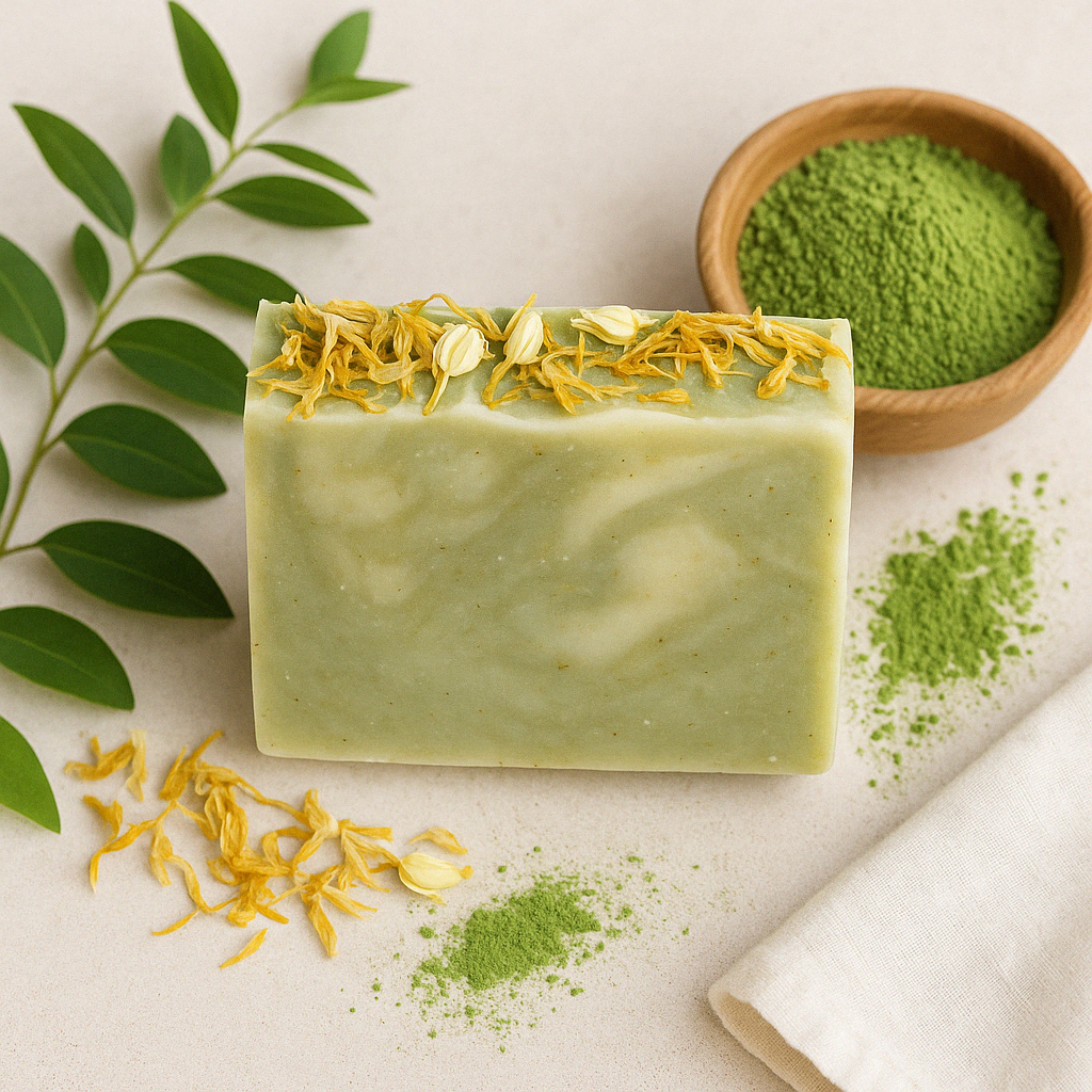 Matcha Green Clay Soap Bar