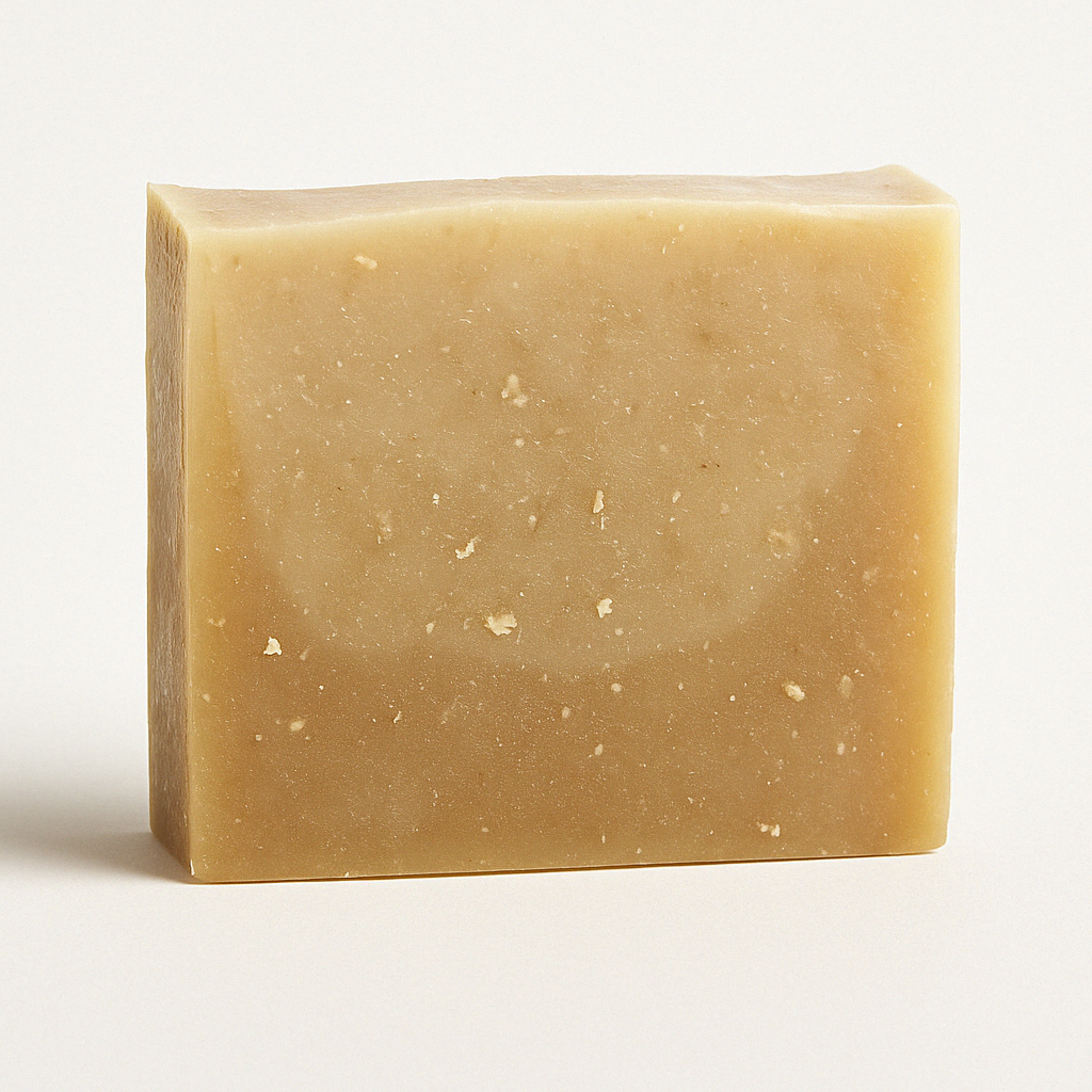 Oatmeal, Coconut Milk, and Honey Soap Bar