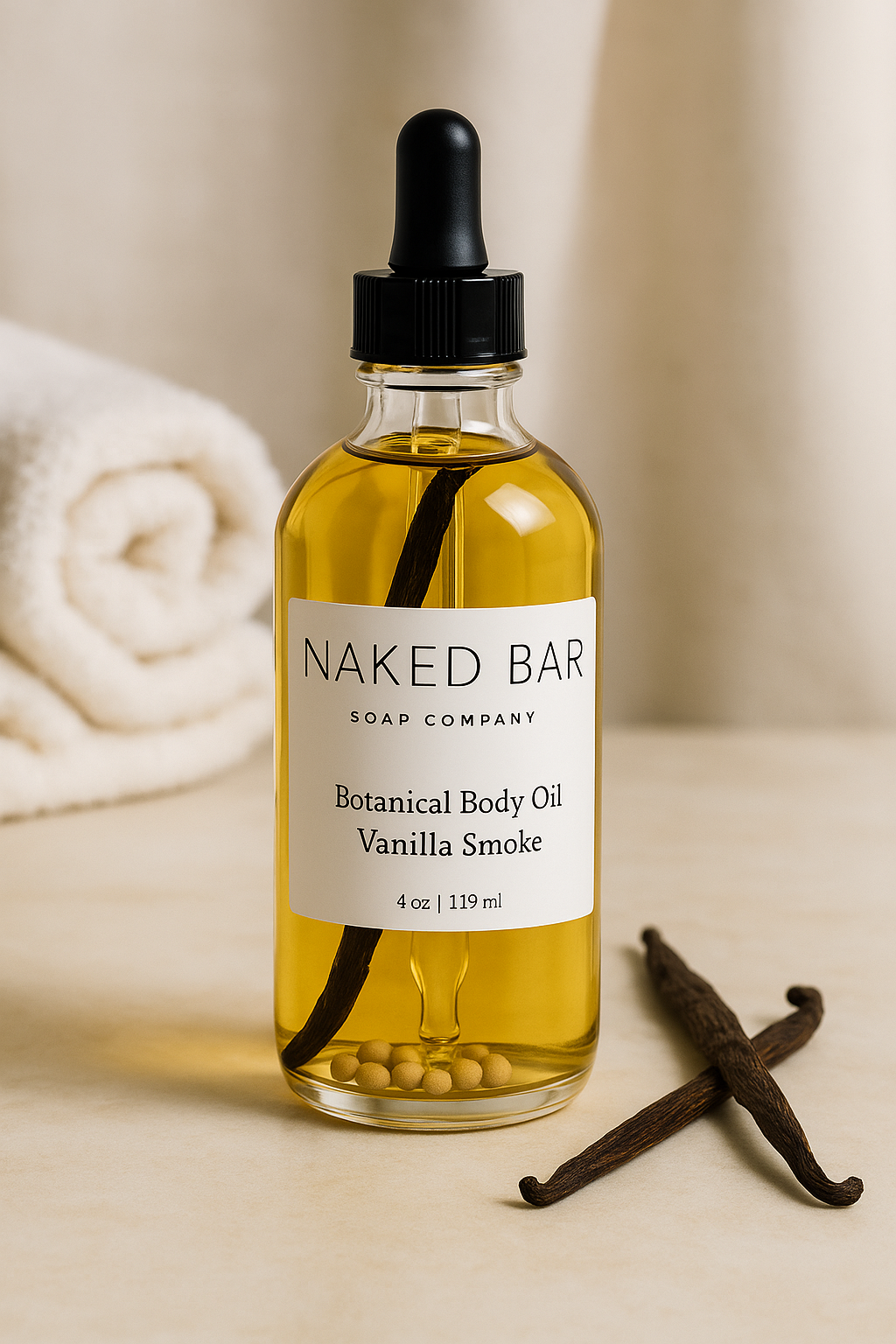 Vanilla Smoke Body Oil
