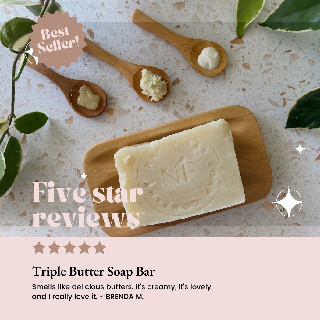 Triple Butter - Shea | Cocoa | Mango - Soap Bar